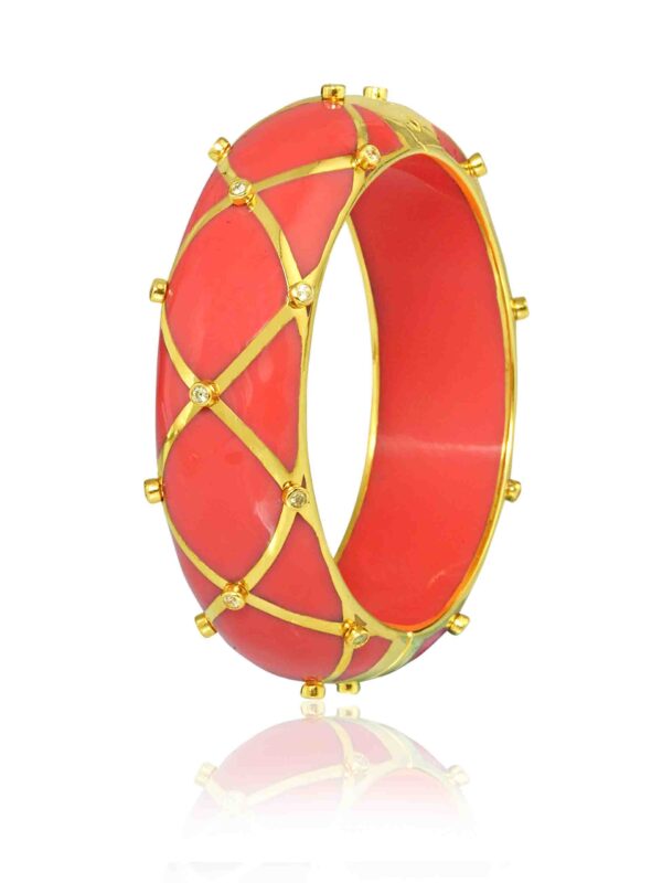 RIBBON FACET BANGLE