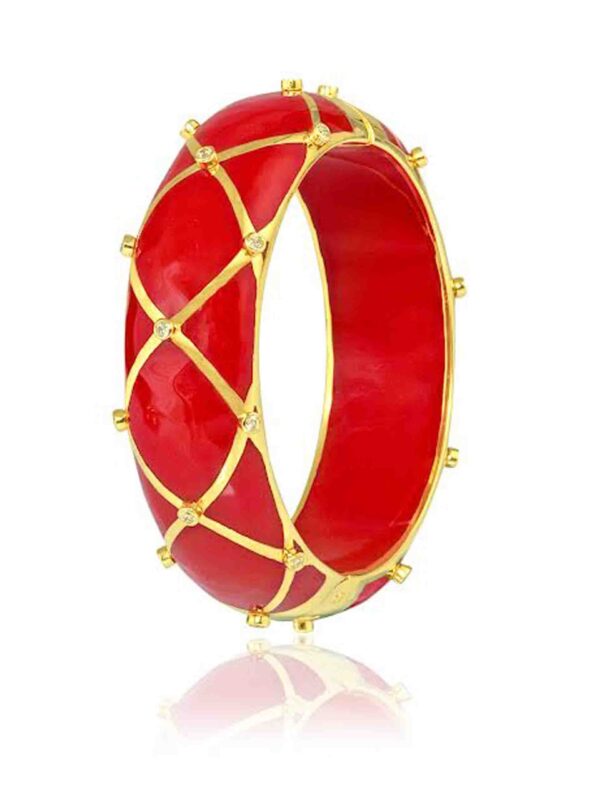 RIBBON FACET BANGLE